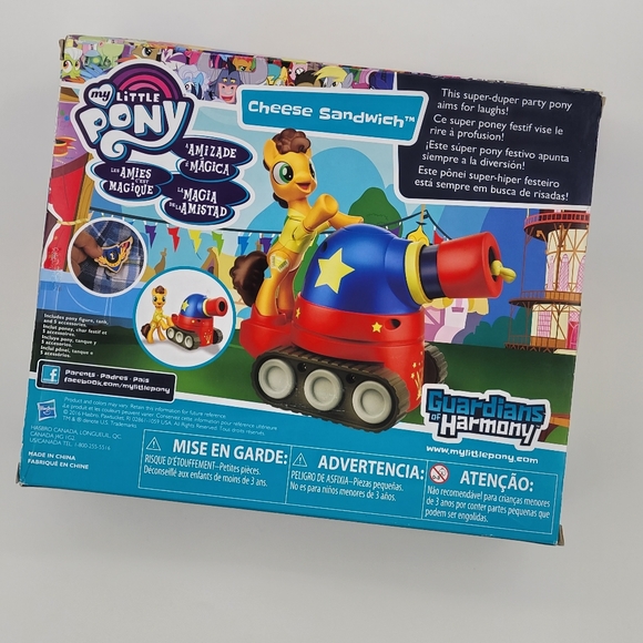 New My Little Pony Friendship is Magic Guardians of Harmony Cheese Sandwich Pony - Picture 2 of 3